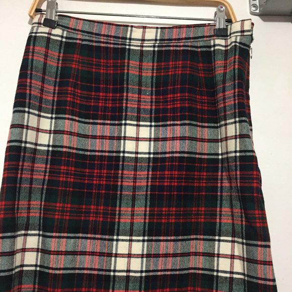 VINTAGE THE HIGHLAND HOUSE OF LAWRIE WOOL SKIRT SIZE 32 - Picture 6 of 7